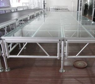 China 1.22m x 1.22m 18mm Acryl- Stadiums-Plattform Gleitschutz-Borard fournisseur