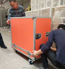 1000X500X500mm Black Color Waterproof 150KG Loading capacity  Aluminum Tool Cases With Foam