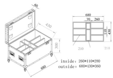 Moving Aluminum Tool Cases 